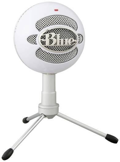 Logitech Blue Snowball Ice Blue Wired USB Microphone