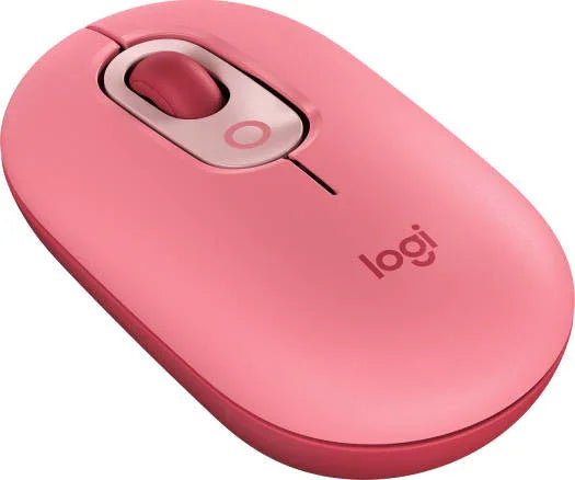 Logitech Pop Mouse Pink Bluetooth and 2.4 GHz Wireless Mouse