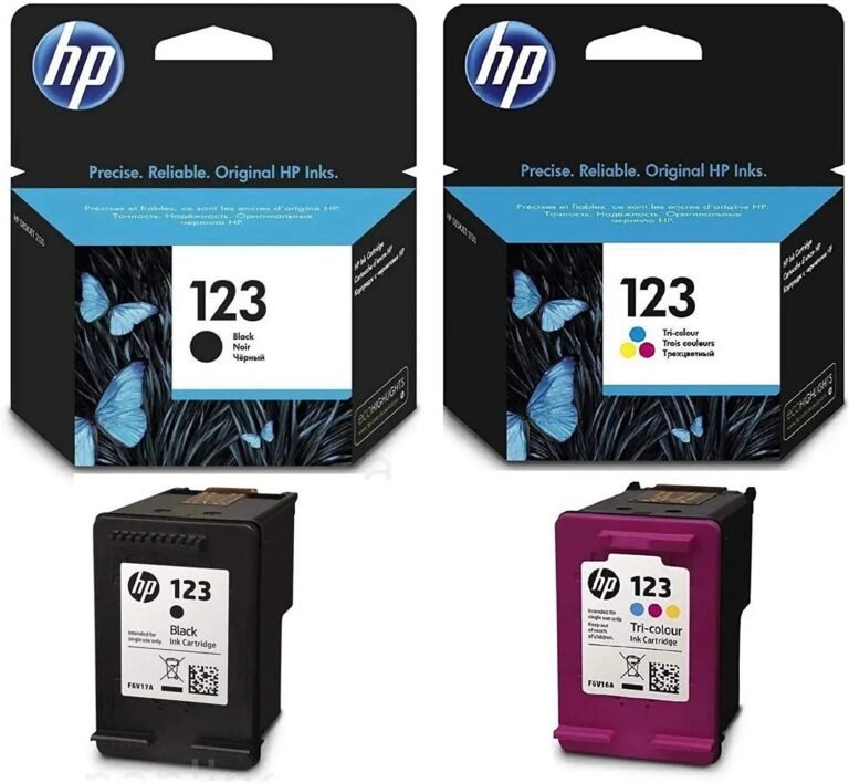 HP 123 Black Ink Cartridge for F6V17AE