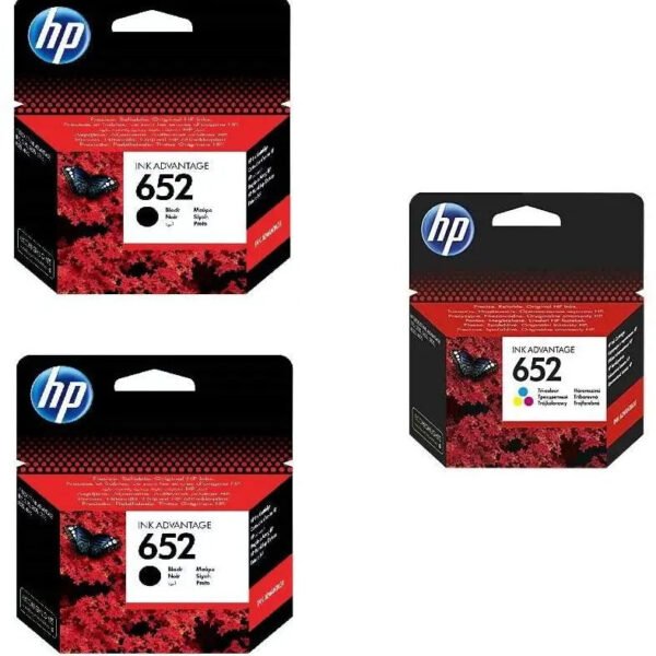 HP 652 Black Ink Cartridge for HP 652