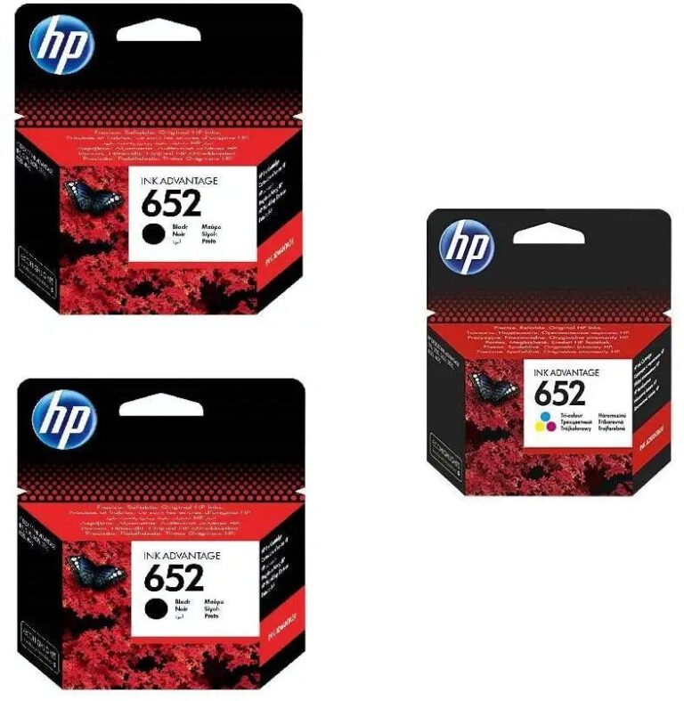 HP 652 Black Ink Cartridge for HP 652