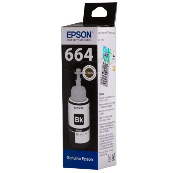Refill Epson T6641 Black Ink Bottle for L100