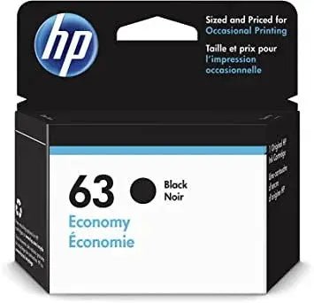 HP 63 Black Ink Cartridge for HP Printers