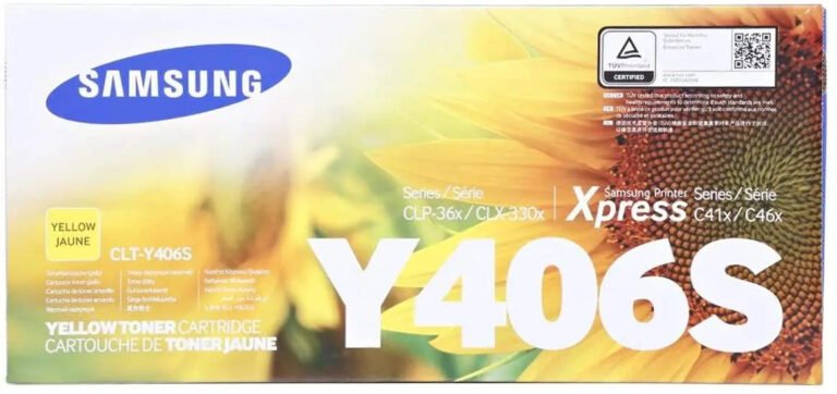 Samsung Y406s Yellow Toner Cartridge for Samsung Printers