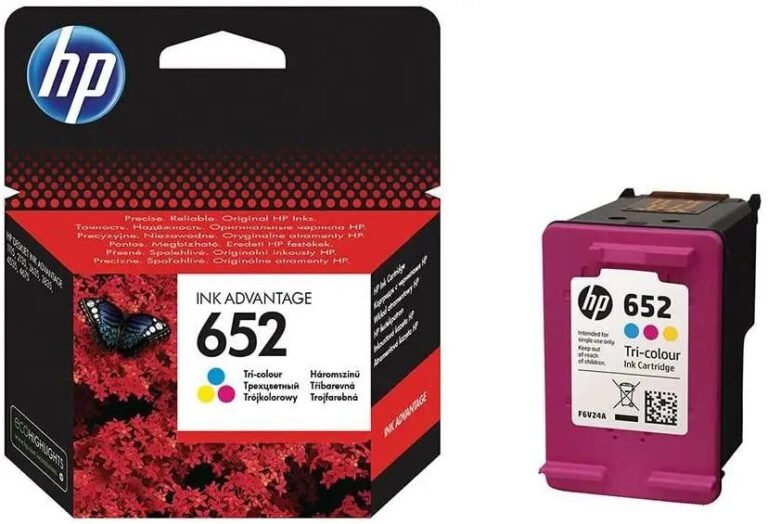 HP 652 Tri-color Ink Cartridge for F6V24AE