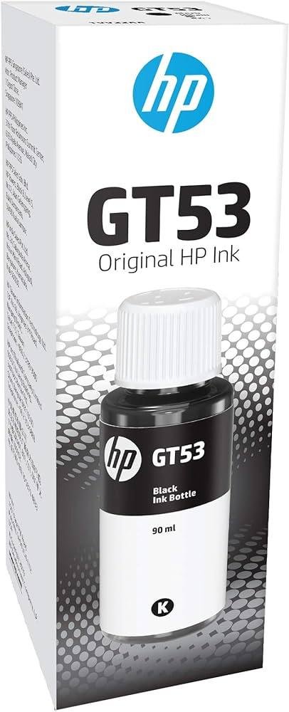 Refill HP GT53 Black Ink Bottle for GT 5810 HP DeskJet