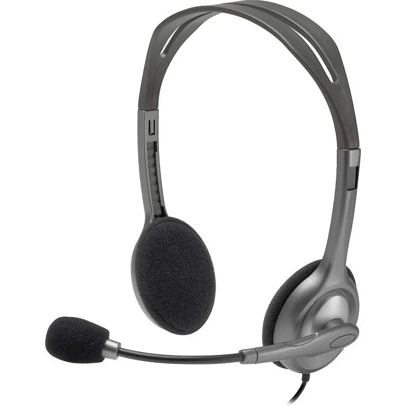 product-21101 Logitech H110 Gray Wired USB Headset