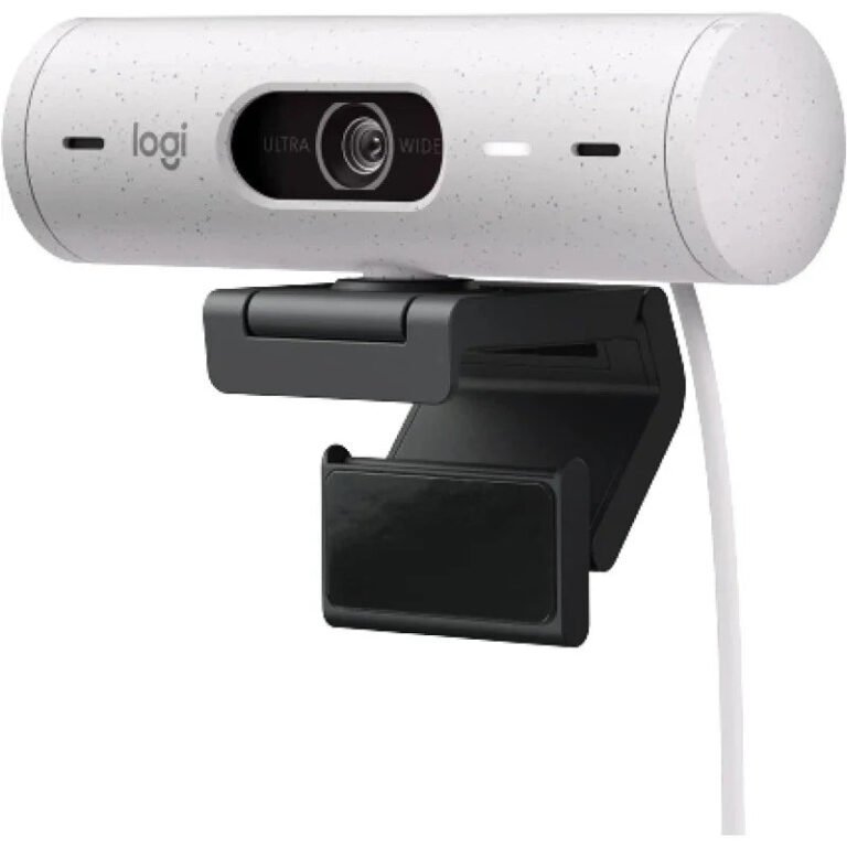 Logitech Brio 500 White USB-C Webcam