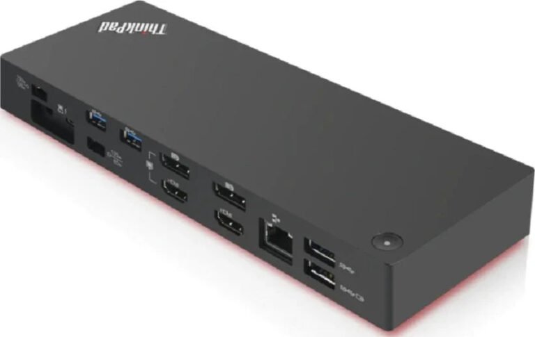Lenovo 230W Thunderbolt 3 Black Docking Station
