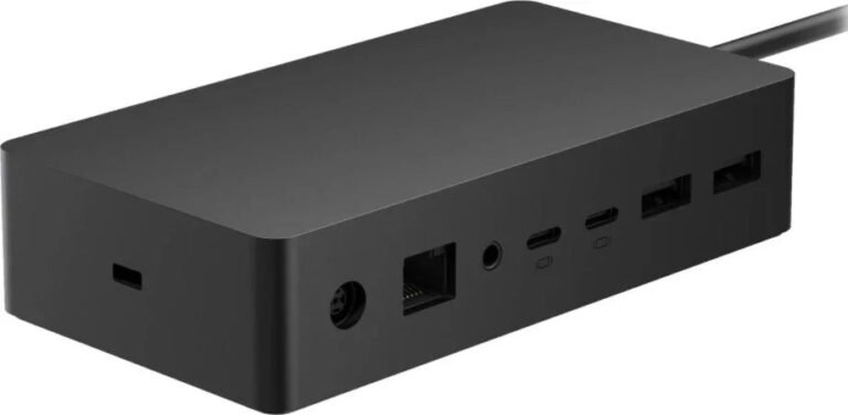 Microsoft Surface Dock 2 Black Docking Station