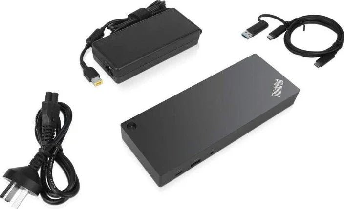 Lenovo ThinkPad Hybrid USB-C with USB-A Black Docking Station