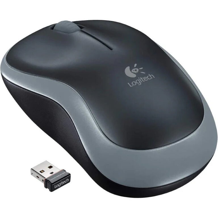 Logitech M185 Black Wireless Mouse