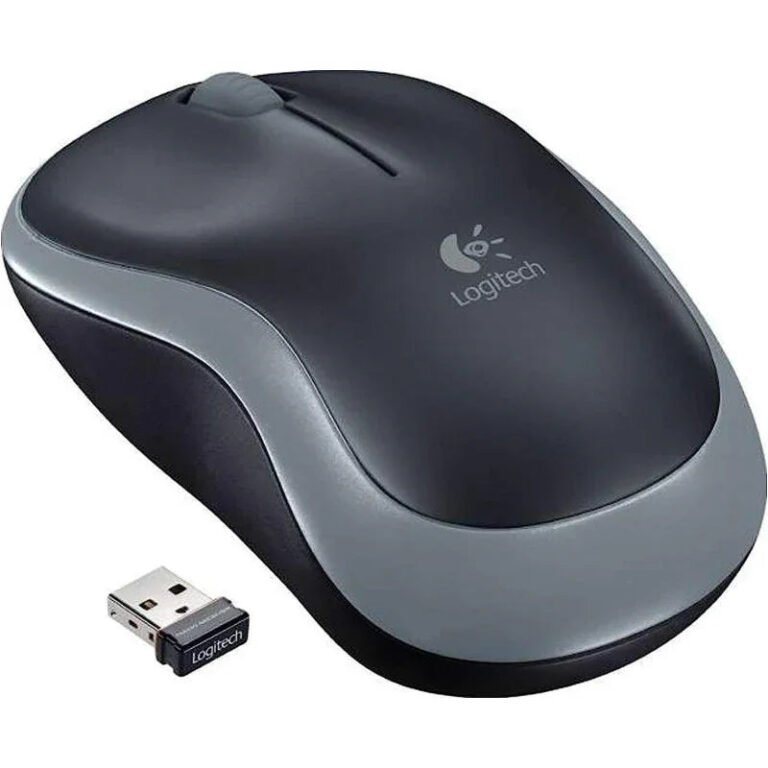 Logitech M185 Black Wireless Mouse