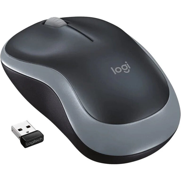 Logitech M185 Gray Wireless Mouse - UAE Delivery