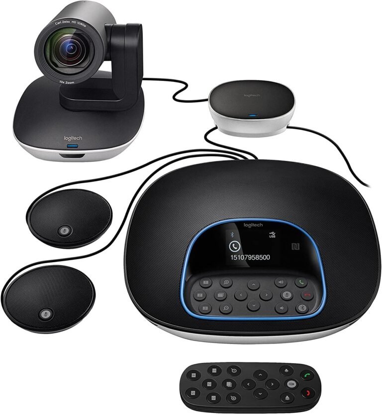 Logitech 960-001057 Black Video Conferencing Camera
