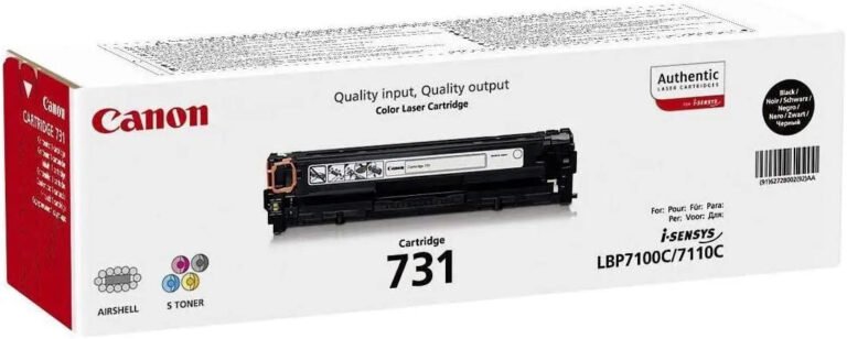 Canon 731 Black Toner Cartridge for LBP7100CN, 7110CW