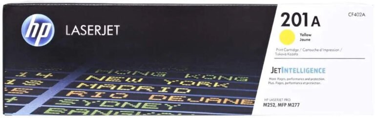 HP 201A Yellow Toner Cartridge for M252