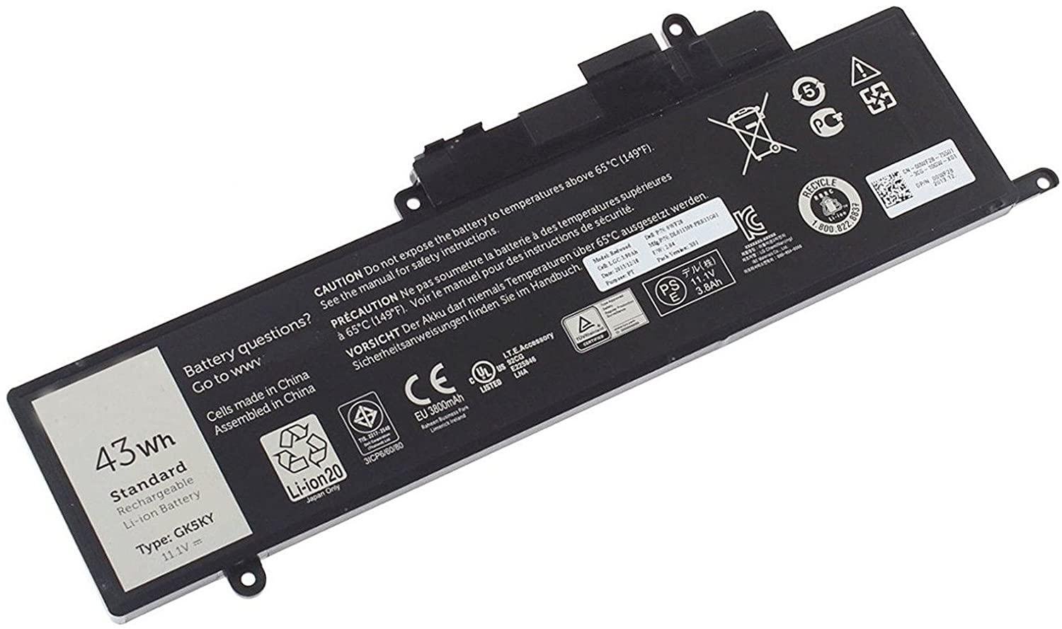 product-21846 Dell GK5KY Laptop Battery for 11 (3152)