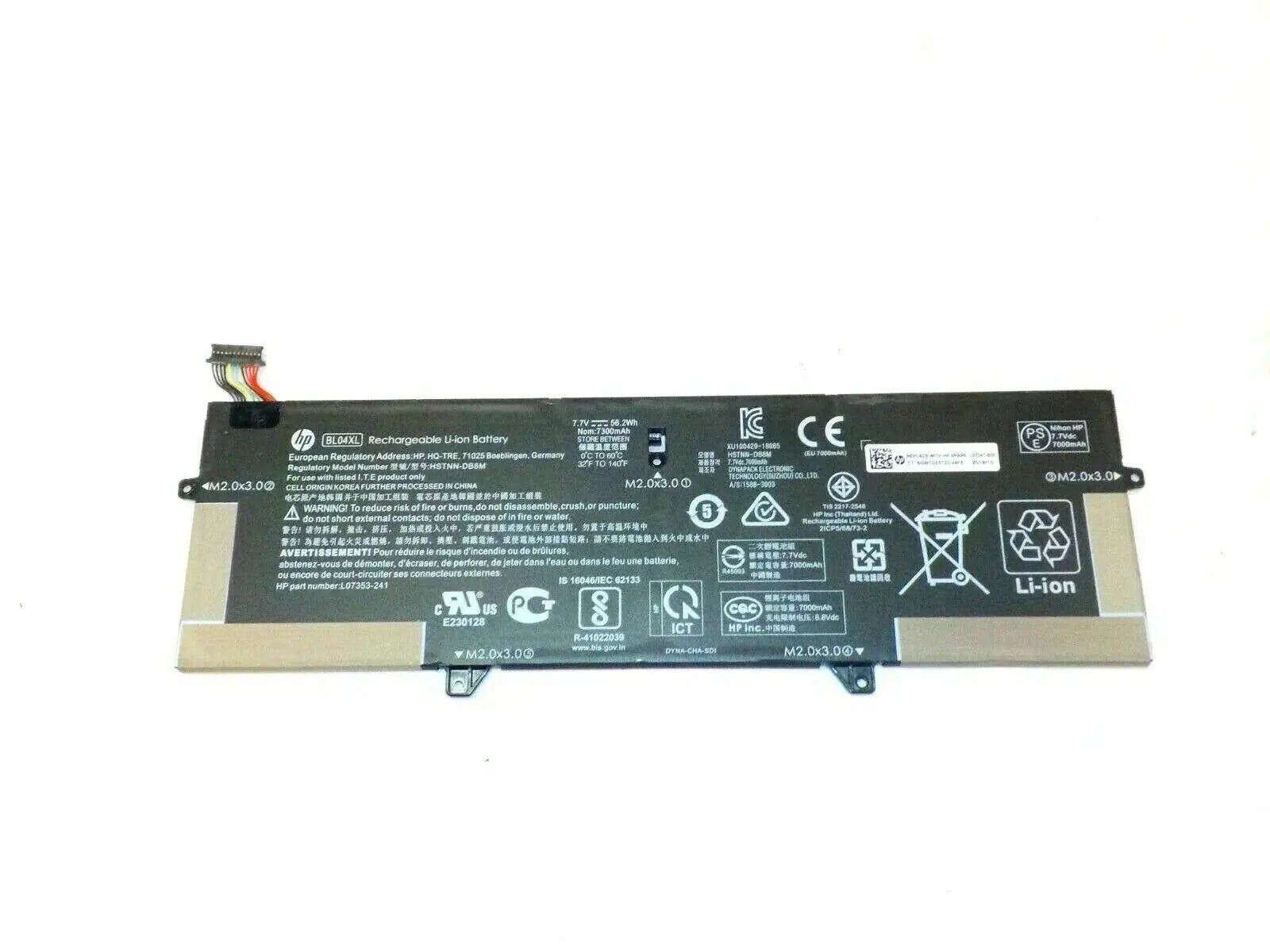 product-21859 Original HP BL04XL Laptop Battery, 7.7V 7300mAh for EliteBook X360 1040
