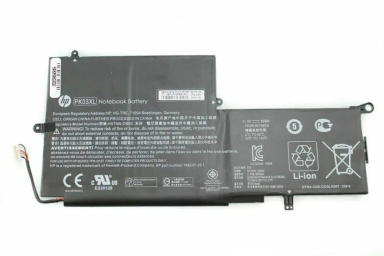 Original HP PK03XL Laptop Battery, 11.4V 4810mAh for Spectre X360 13-4000NW(M0R01EA)