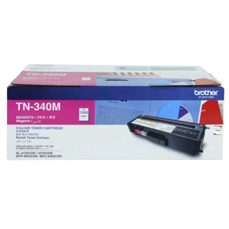 Brother TN-340M Magenta Toner Cartridge for HL-4150CDN/4570