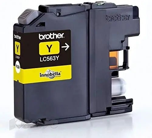 Brother lc563y Yellow Ink Cartridge (600 pages)