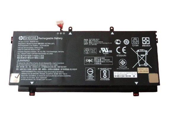 Original HP SH03XL Laptop Battery, 11.55V 5020mAh for Spectre X360 13-AC003TU