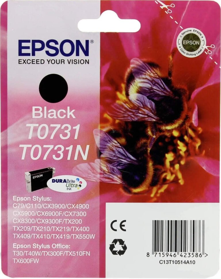 Epson t0731 Black Ink Cartridge for Stylus CX5900