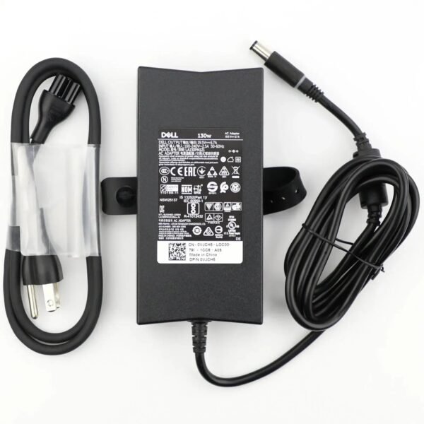 Original Dell E5250 Laptop Charger, 130W 19.5V for E5250 M4700