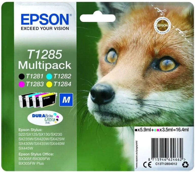 Epson T1285 Multi Ink Cartridge for SX125/130/230/235W/420W/425W/430W/435W/440W/445W