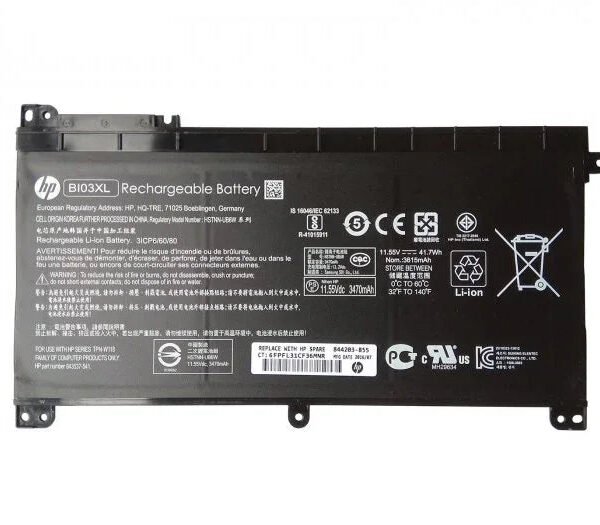 Original HP ON03XL Laptop Battery for Pavilion 13-U013NA