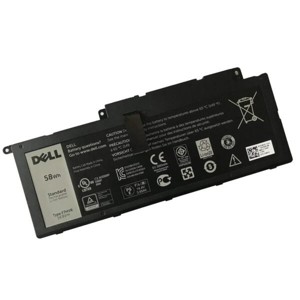 Original Dell F7HVR Laptop Battery, 14.8V 3950mAh for Inspiron 17 7000