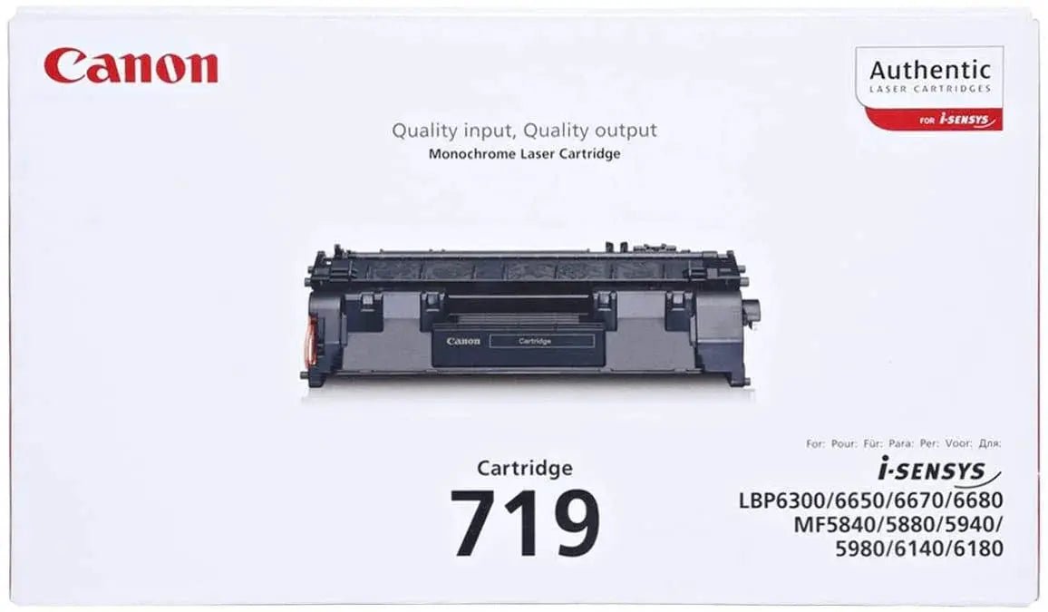 product-2284 Canon 719 Black Toner Cartridge for LBP6300dn