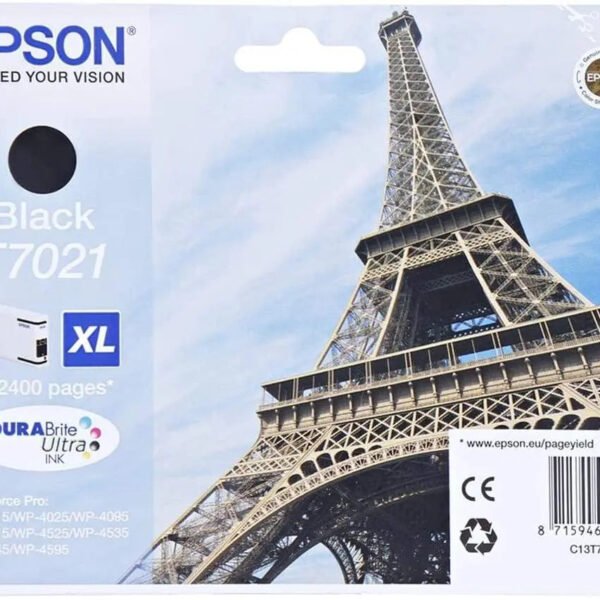 Epson T7021 Black Ink Cartridge for WP-4000