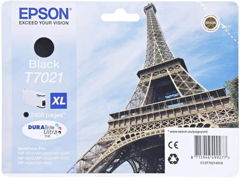 Epson T7021 Black Ink Cartridge for WP-4000