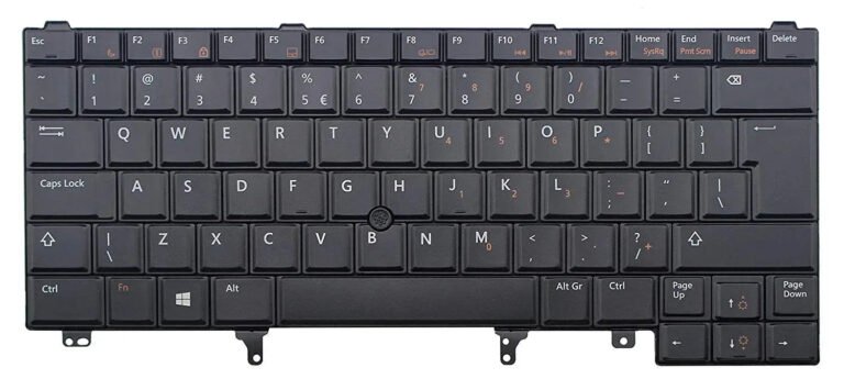 Dell E5420 Black Backlit Replacement Laptop Keyboard - UAE Delivery