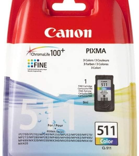 Original Canon CL-511 Ink Cartridge for PIXMA iP2702