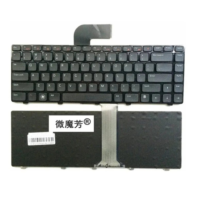 Dell V13 Black Replacement Laptop Keyboard - UAE Delivery