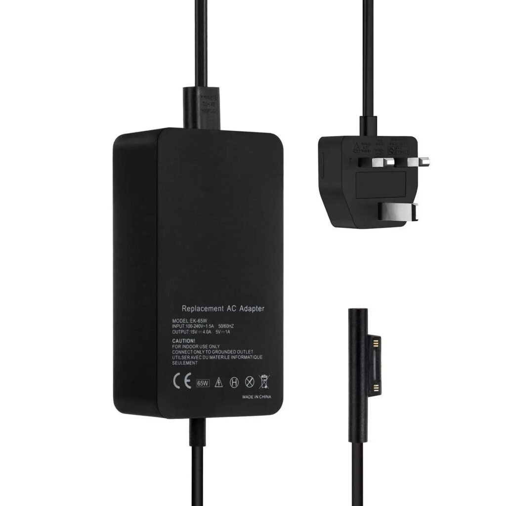 Microsoft 65W Laptop Charger, 15V