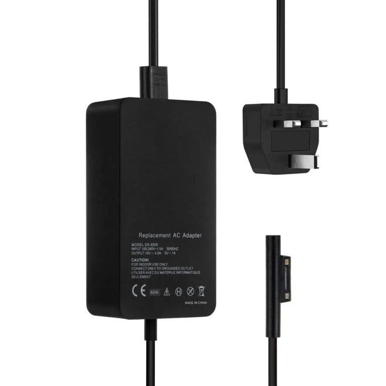 Microsoft 65W Laptop Charger, 15V