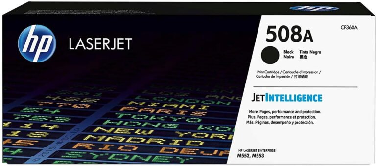 Original HP 508A Black Toner Cartridge