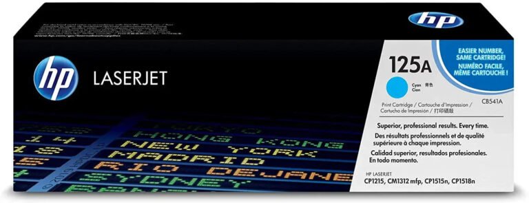 Original Name 125A Cyan Ink Cartridge