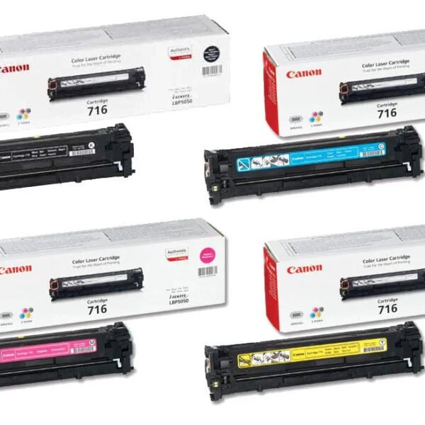 Original Canon 716 Black Toner Cartridge for Black: 2