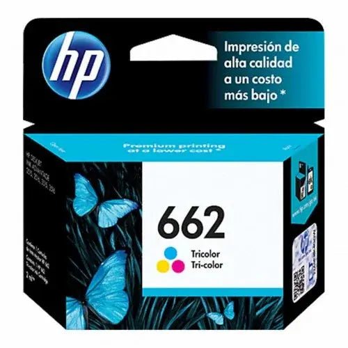Original HP 662 Tri-color Ink Cartridge