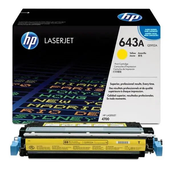 Original Part 643A Yellow Toner Cartridge