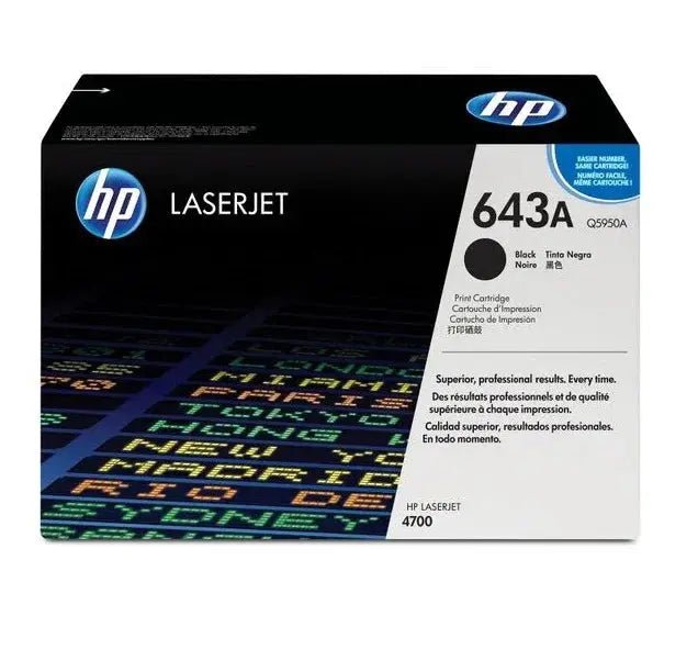 Original Part 643A Yellow Toner Cartridge