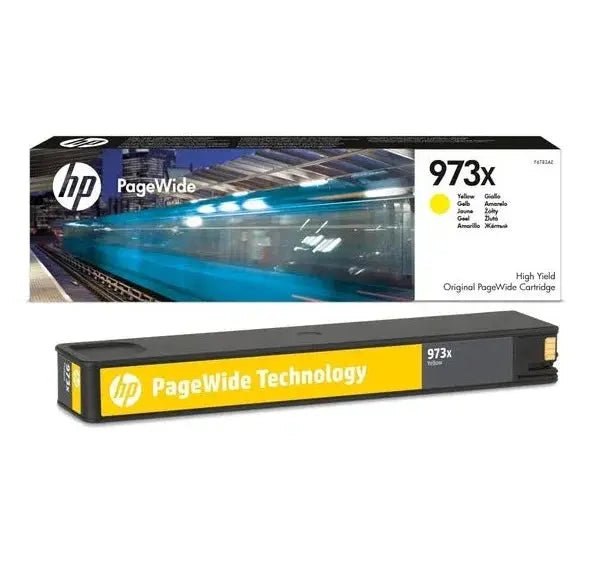 Original Part 973X Yellow Ink Cartridge for F6T83AE