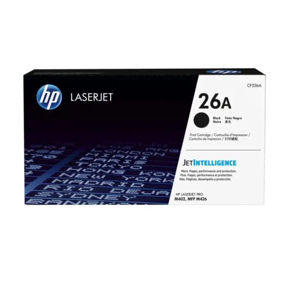 Original HP 26A Black Toner Cartridge for HP 26A