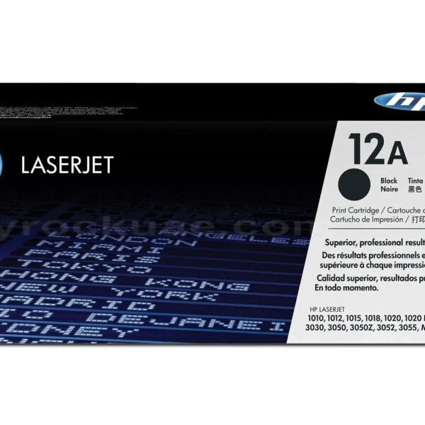 HP 12A Toner Cartridge for HP Printers