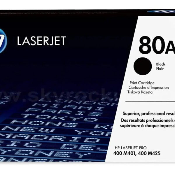 HP 80A Toner Cartridge for HP LaserJet Pro 400 MFP